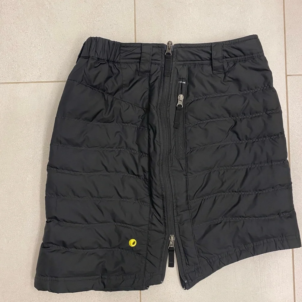 Skhoop Black Short Down Skirt - Picture 5 of 11